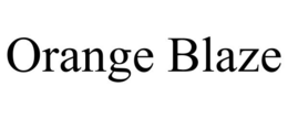ORANGE BLAZE trademark