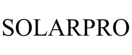 SOLARPRO trademark