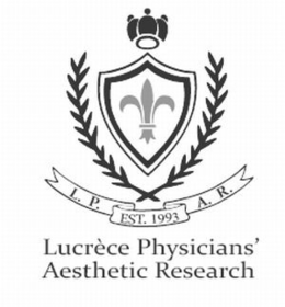 L.P.A.R. EST.1993 LUCRÈCE PHYSICIANS' AESTHETIC RESEARCH trademark