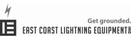 E EAST COAST LIGHTNING EQUIPMENT INC GET GROUNDED. trademark