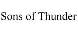 SONS OF THUNDER trademark