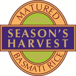 SEASON'S HARVEST MATURED BASMATI RICE trademark