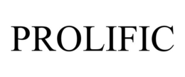 PROLIFIC trademark