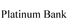 PLATINUM BANK trademark