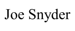 JOE SNYDER trademark