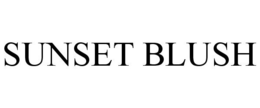 SUNSET BLUSH trademark