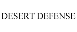 DESERT DEFENSE trademark