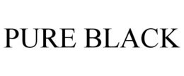 PURE BLACK trademark
