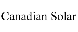CANADIAN SOLAR trademark