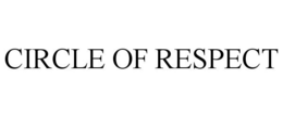 CIRCLE OF RESPECT trademark