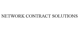 NETWORK CONTRACT SOLUTIONS trademark