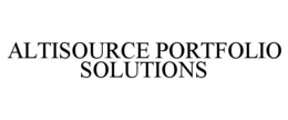 ALTISOURCE PORTFOLIO SOLUTIONS trademark