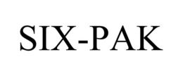 SIX-PAK trademark