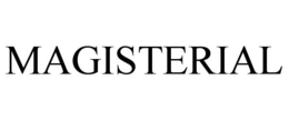 MAGISTERIAL trademark