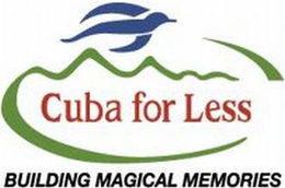 CUBA FOR LESS BUILDING MAGICAL MEMORIES trademark