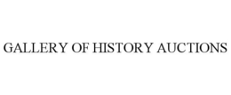 GALLERY OF HISTORY AUCTIONS trademark