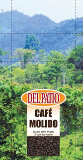DEL PATIO CAFÉ MOLIDO CAFÉ 100% PURO EL CAFÉ DEL PUEBLO trademark