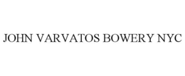 JOHN VARVATOS BOWERY NYC trademark