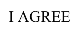 I AGREE trademark