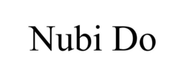 NUBI DO trademark