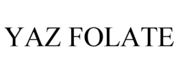 YAZ FOLATE trademark