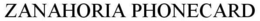 ZANAHORIA PHONECARD trademark