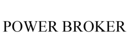POWER BROKER trademark