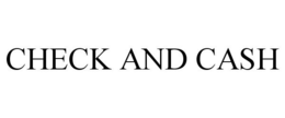 CHECK AND CASH trademark