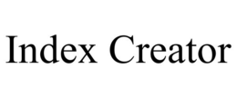 INDEX CREATOR trademark