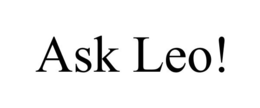 ASK LEO! trademark