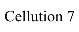 CELLUTION 7 trademark