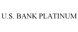 U.S. BANK PLATINUM trademark
