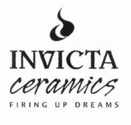 INVICTA CERAMICS FIRING UP DREAMS trademark