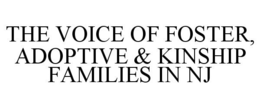 THE VOICE OF FOSTER, ADOPTIVE & KINSHIP FAMILIES IN NJ trademark