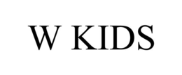 W KIDS trademark