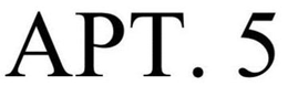 APT. 5 trademark