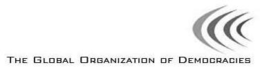 THE GLOBAL ORGANIZATION OF DEMOCRACIES trademark