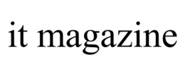 IT MAGAZINE trademark