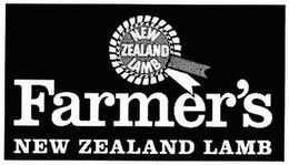 FARMER'S NEW ZEALAND LAMB NEW ZEALAND LAMB trademark