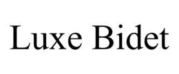 LUXE BIDET trademark