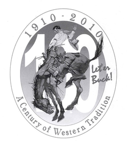 1910 - 2010 A CENTURY OF WESTERN TRADITION 100 LET 'ER BUCK! trademark