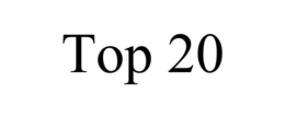 TOP 20 trademark