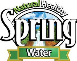 NATURAL HEALTHY SPRING WATER trademark