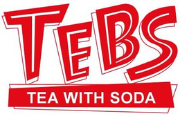 TEBS TEA WITH SODA trademark