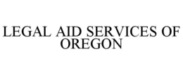 LEGAL AID SERVICES OF OREGON trademark