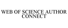 WEB OF SCIENCE AUTHOR CONNECT trademark