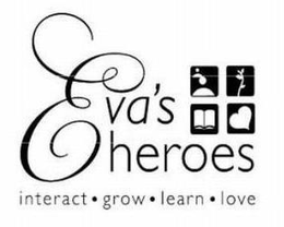 EVA'S HEROES INTERACT · GROW · LEARN · LOVE trademark