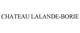 CHATEAU LALANDE-BORIE trademark