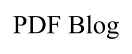 PDF BLOG trademark