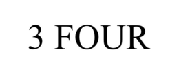 3 FOUR trademark